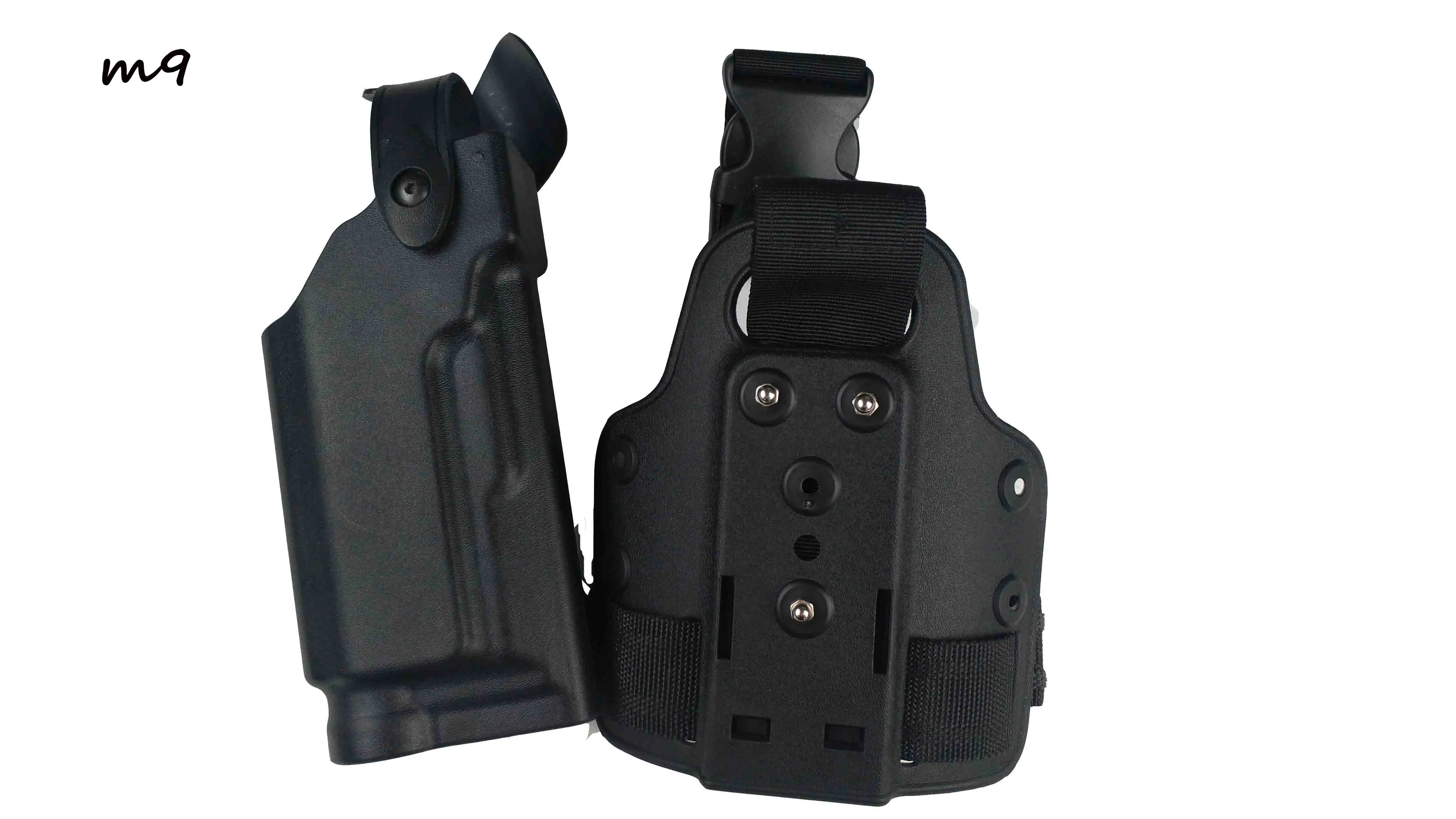 m9 Военный Safariland P226/M9/1911/glock/usp легкое ношение Пояс поясной пистолет кобура для охоты аксессуары кобура для ног SIG бедра Ho - Цвет: m9