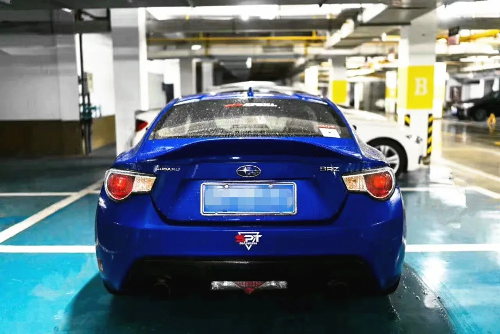 2013-17 GT86 BRZ FR-S спойлер в спортивном стиле FRP Ducktail задний спойлер GT86 спойлер багажника BRZ спойлер/матовый черный