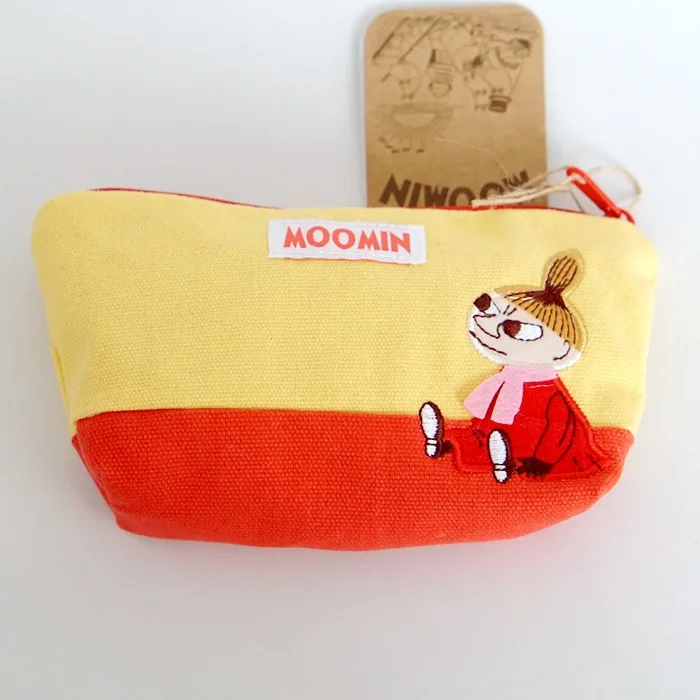 Moomin, сумка для хранения монет, ПП, хлопок, органайзер для багажа, дорожная сумка, органайзер для кабеля, сумка, USB флеш-накопители, чехол для цифрового хранения