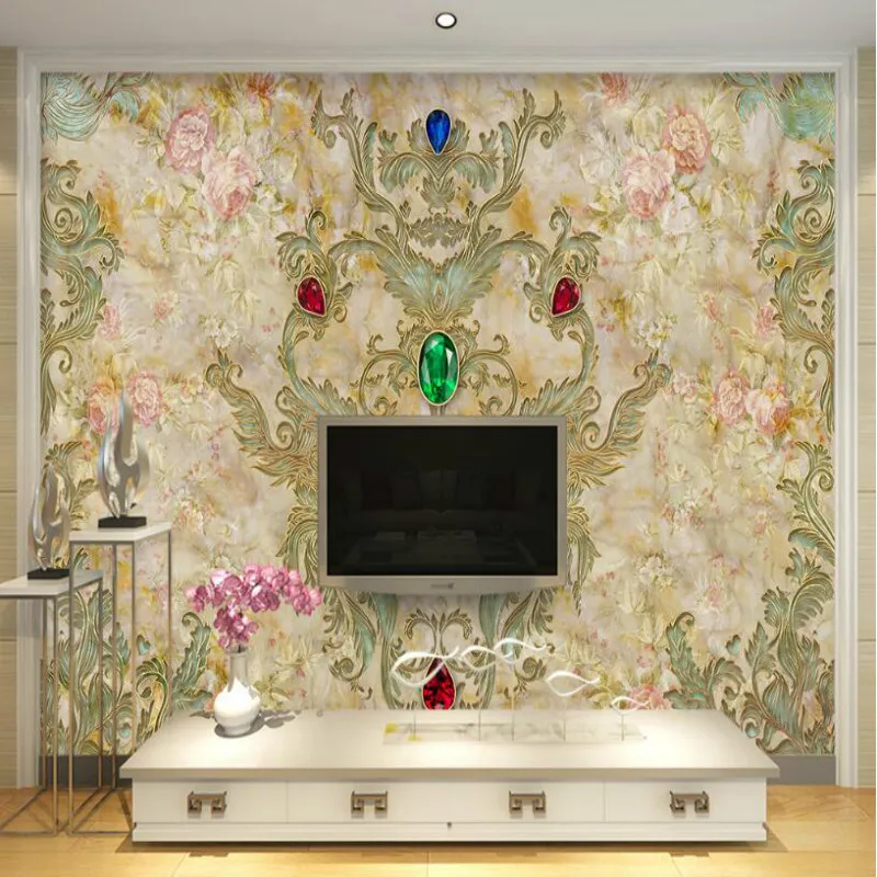Аристократическая роскошь Европейский декоративной живописи обои для стен