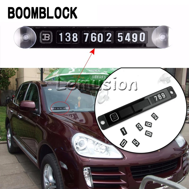 

BOOMBLOCK 10x Parking Card Stickers For Skoda Honda Kia Ford Opel Toyota Mazda Suzuki Mitsubishi Car-styling VW Fiat Accessories