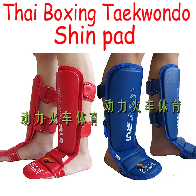 

PU EVA Thai Boxing Taekwondo Leggings Calf Lower Leg Shin pad Instep protect protector training