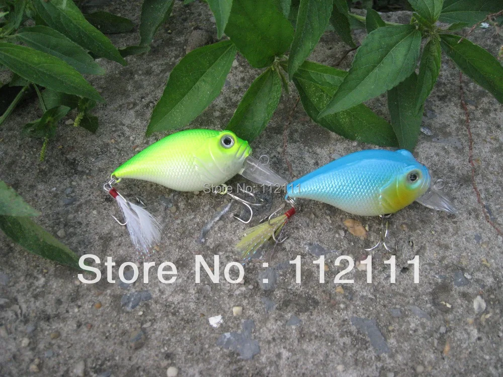 10 шт. Рыболовная Приманка Crankbait жесткая приманка пресная вода глубокая для окуня