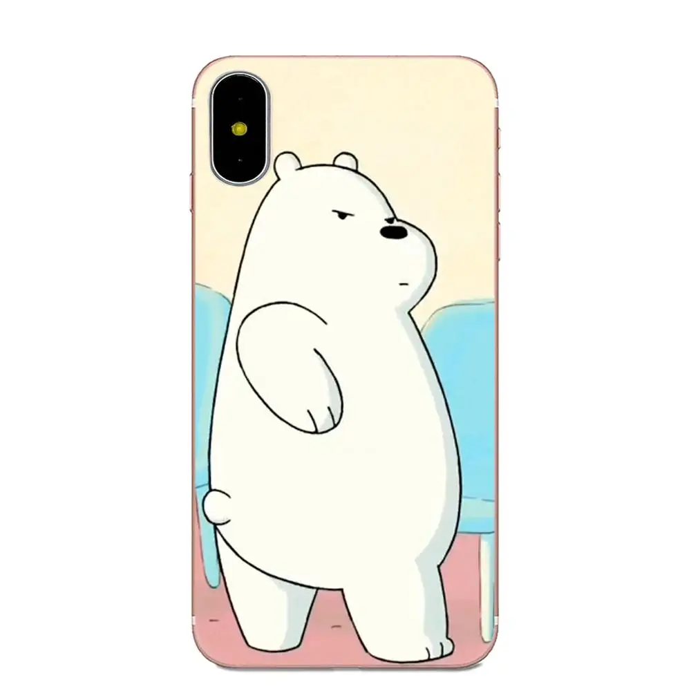 as picture Для Galaxy Alpha Core Note 2 3 4 S2 A10 A20 A20E A30 A40 A50 A60 A70 M10 M20 M30 мягкий TPU чехол для мобильного телефона, чехол Мы Голый медведь "Панда" - Цвет: as picture