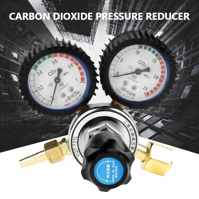 G5/8 CO2 газовый флакон регулятор углекислого газа сварка редуктор давления