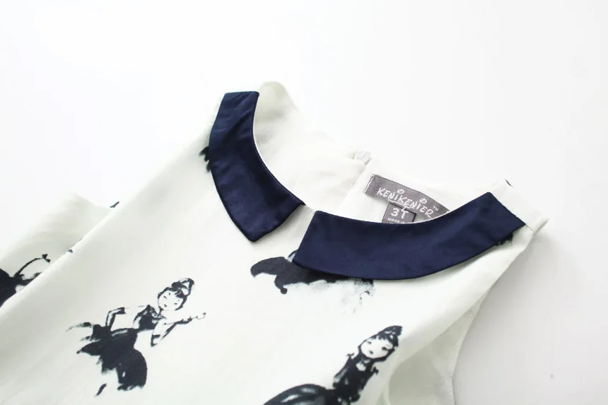 Лидер продаж Новая детская одежда Модные платья для девочек с поясом платье