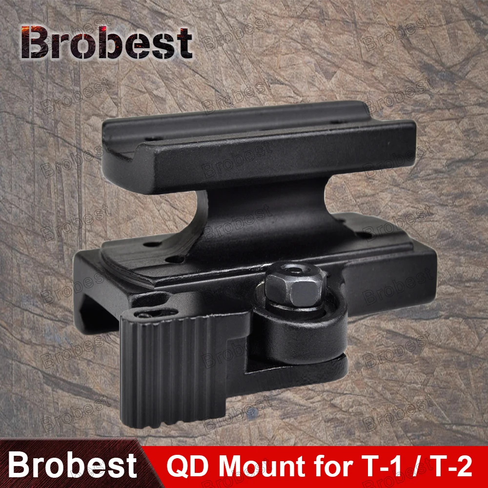 Тактическое крепление Brobest QD для T1/Φ Red Dot и TARGET TR02/T2/T 1 (Tan) LT751|Кронштейны аксессуары