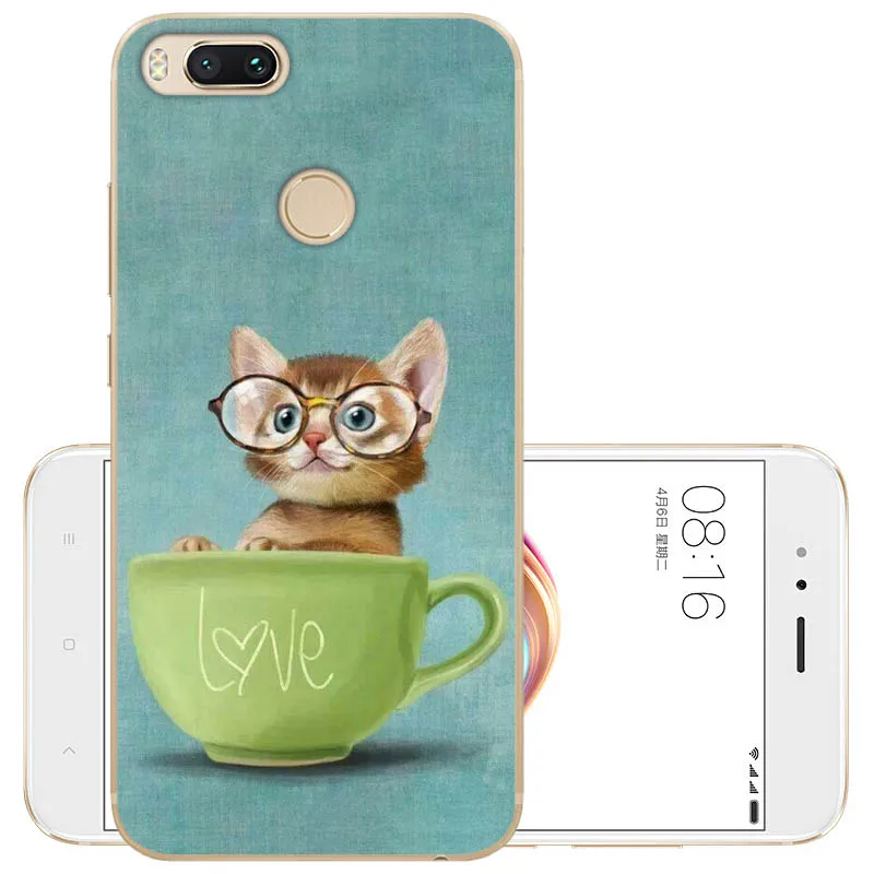 17 Чехол из ТПУ Для Xiaomi Mi A1, чехол Xiaomi A1, чехлы для телефонов, силиконовая задняя крышка для Xiaomi Mi A1 Mi5X, чехол, fundas, бампер для телефона - Цвет: 17