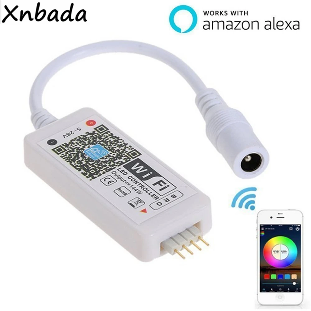 Светодиодный контроллер Magic Home WIFI RGB/RGBW с изменением 16 миллионов цветов для