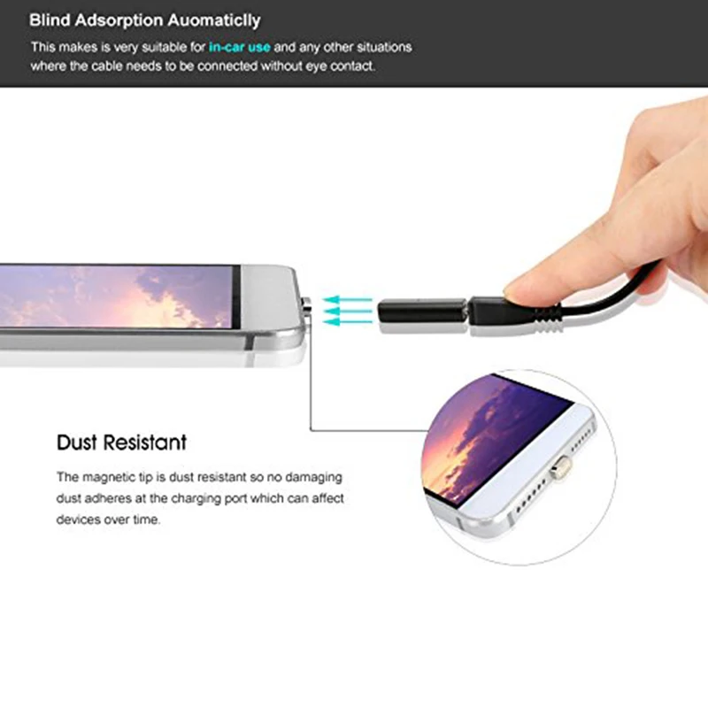 Магнитный micro USB Conver для xiaomi mi8 one plus 6 iOS Android type c Suntaiho адаптер зарядный кабель note 8|Переходники и адаптеры| |