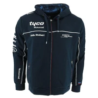 2018 motorrad motorsport motorcycle jacket tyco racing team zip hoody adult mens moto gp hoodie sports sweatshirt for bmw