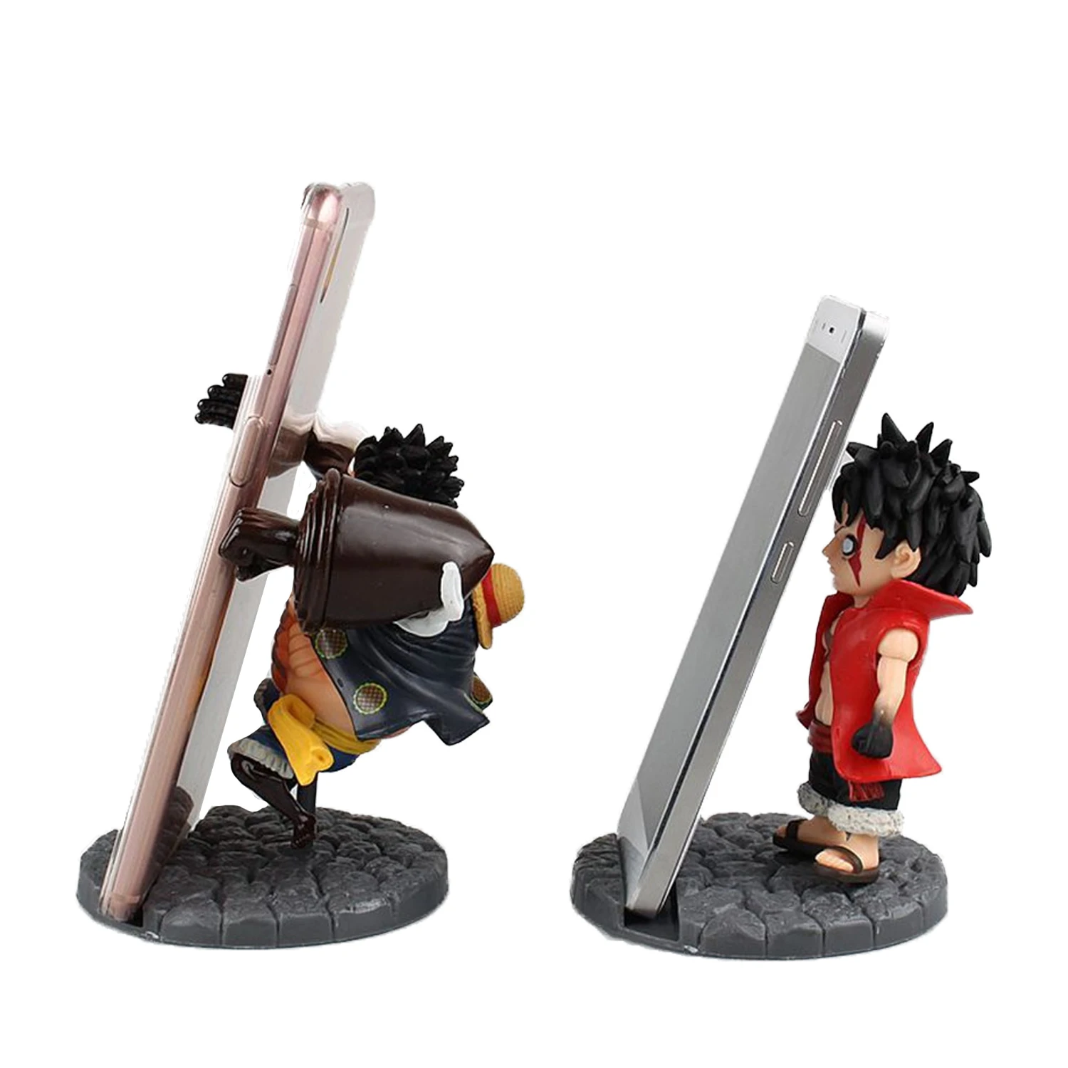 Chanycore аниме одна деталь Luffy мобильный телефон стенд 11 см милые фигурки ПВХ цельные