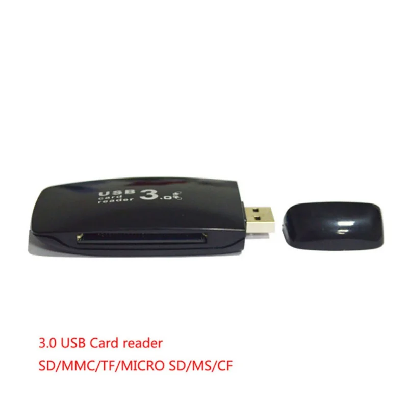 WEIXINBUY кардридер USB 3 0 Все в 1 флеш карта памяти Адаптер для SD SDHC MMC Micro TF/CF/XD Windows Mac OS