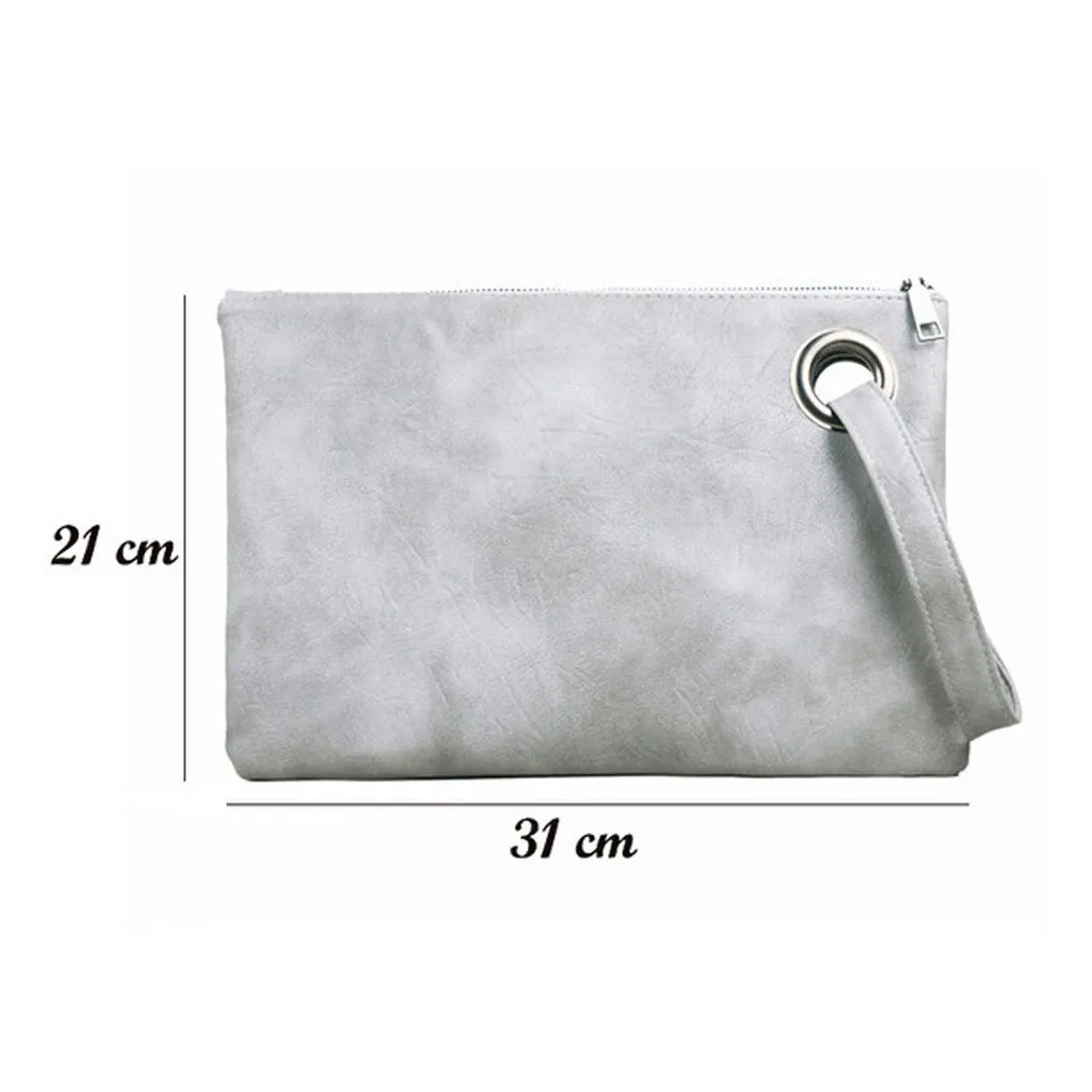 Women Lady Hand Bags Fashion Clutch Bag Zipper Envelope Purse Handbag Evening Party Bag Sac A Main Dropship#25