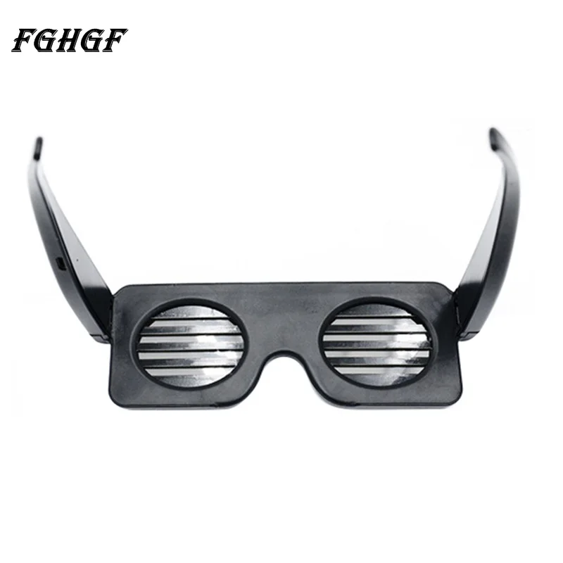 FGHGF неоновый светодиодный светящийся свет новинка фестиваль солнцезащитные очки