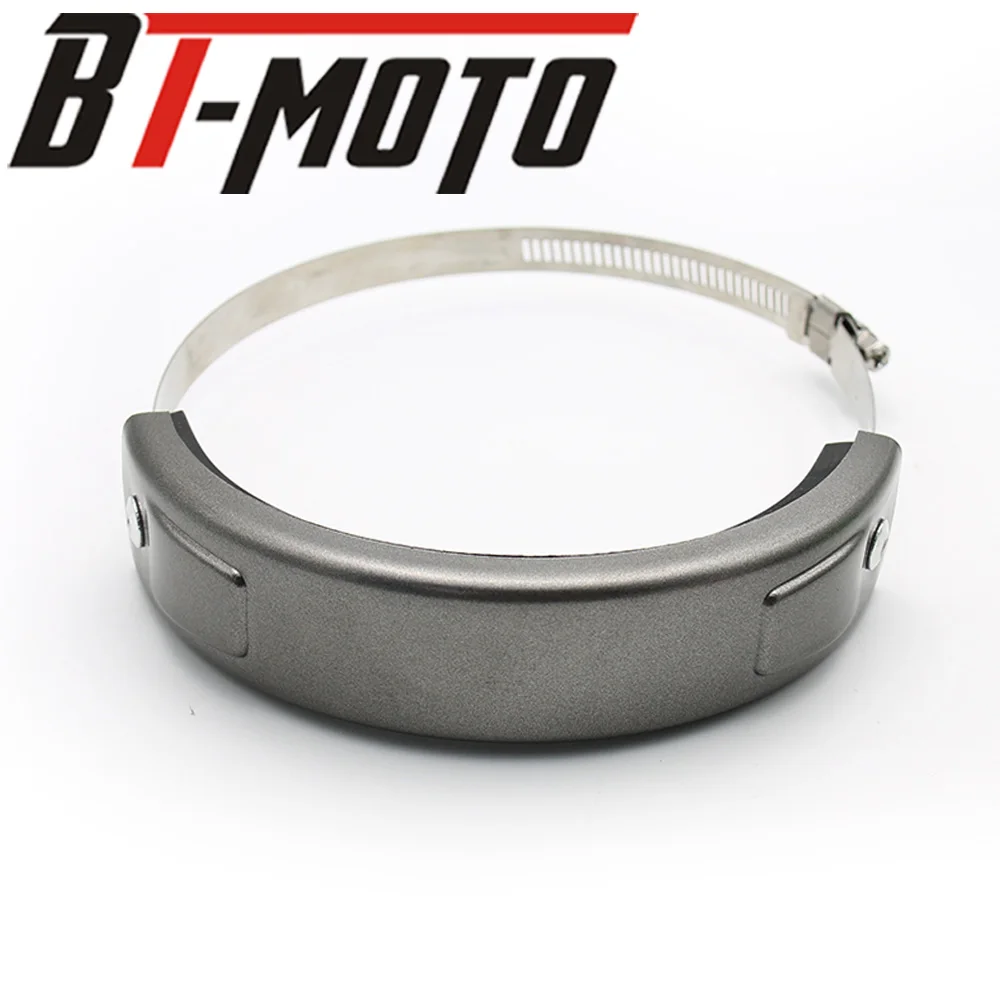 Для KTM 690 SMC/SMC R мотоциклетные глушители круглый Овальный выхлопной протектор защита может покрыть круг оранжевый