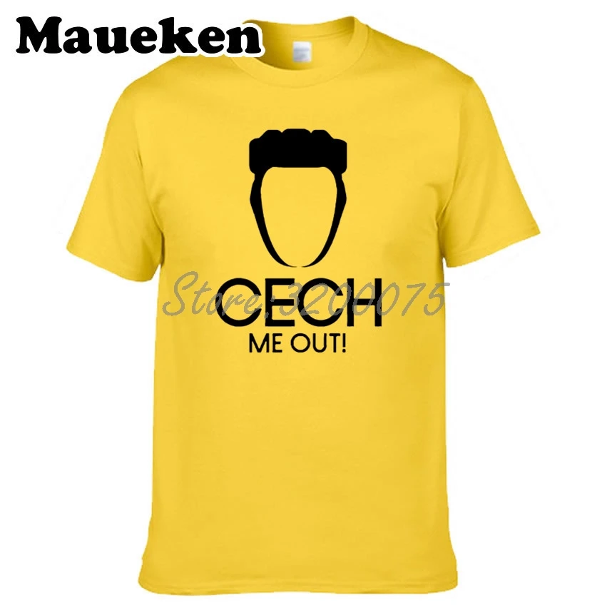Мужской танковый корпус Petr Cech 1 ME OUT! Футболка Тройники вратаря с коротким рукавом