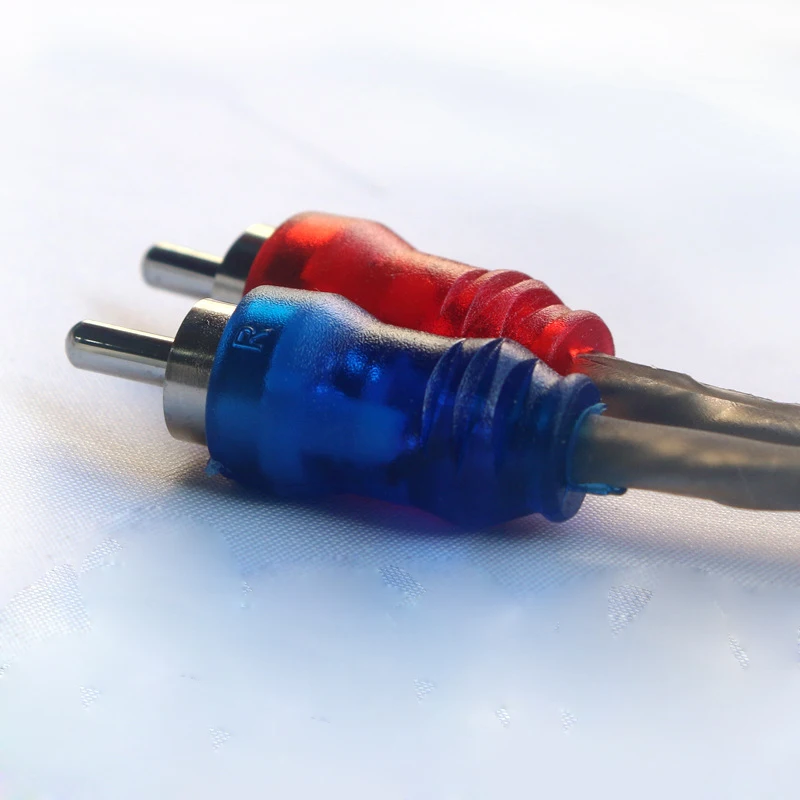2 RCA 5 м стерео аудио провода системы расширение между мужчинами кабель чистая медь аудио сигнала линии