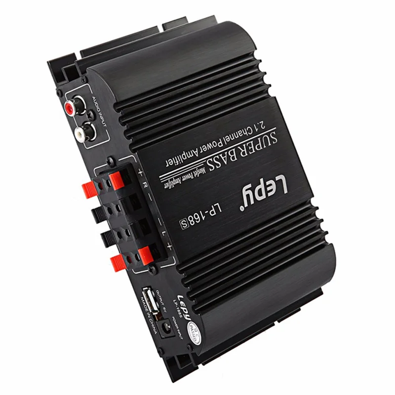 Lepy LP 168S 2.1CH усилитель звука сабвуфер бас Цифровой Компактный стерео с функцией AUX