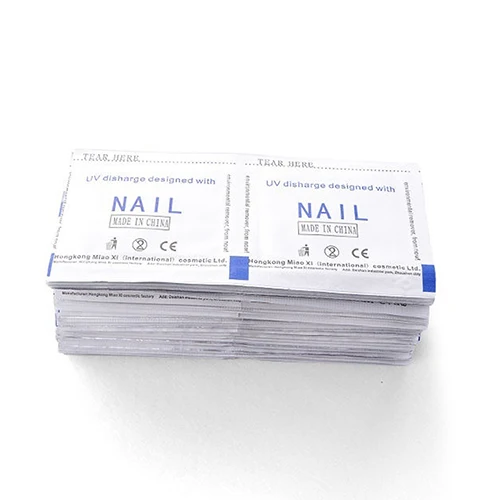 50 Pcs Gel Polish Remover Pads Foil Nail Art Cleaner DIY Manicure Accessories Nail Remover Tools Hot