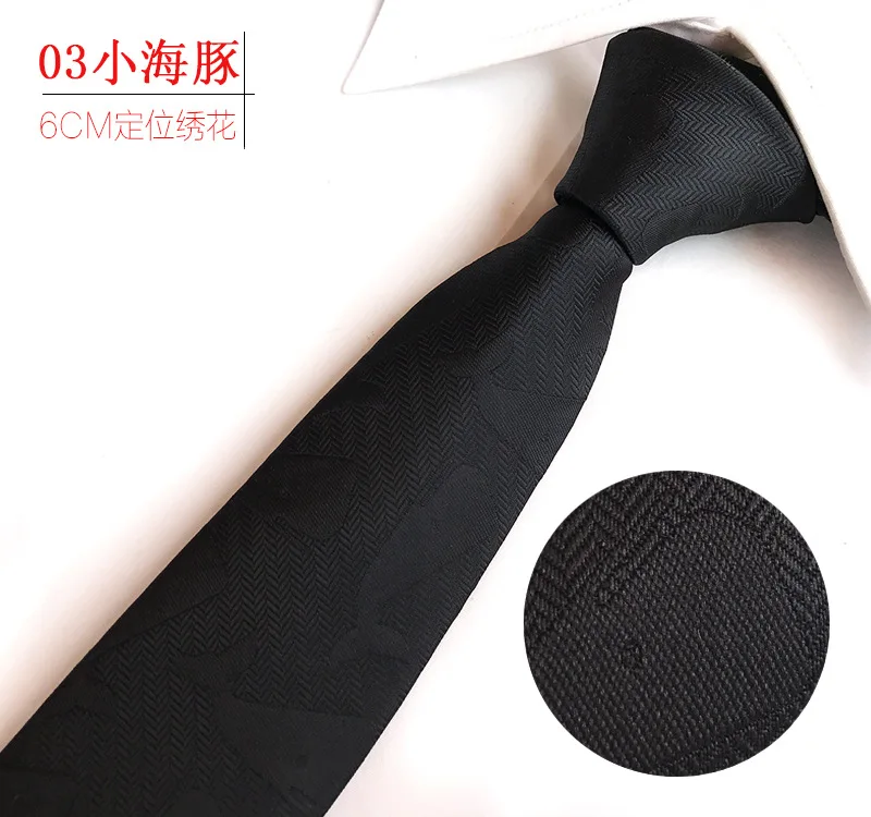 Мужской галстук с вышивкой в Корейском стиле черный красный галстук-бабочка