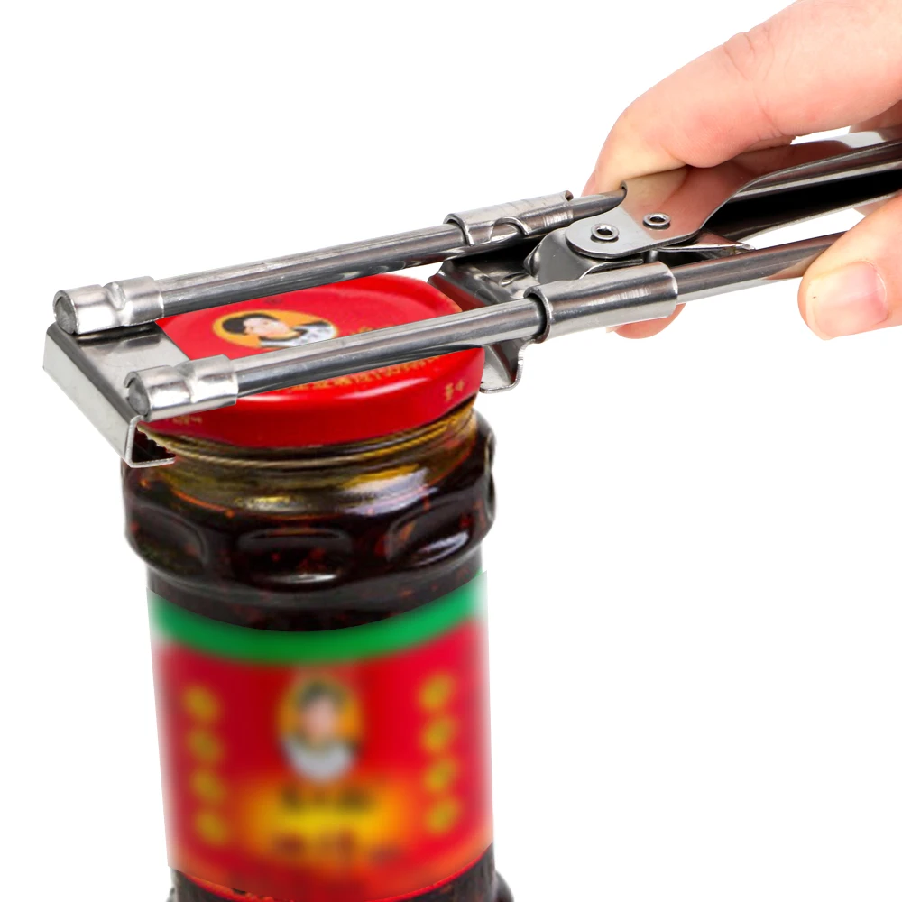 

Adjustable Gadgets Stainless Steel Professional Bottle Opener Manual Can Opener