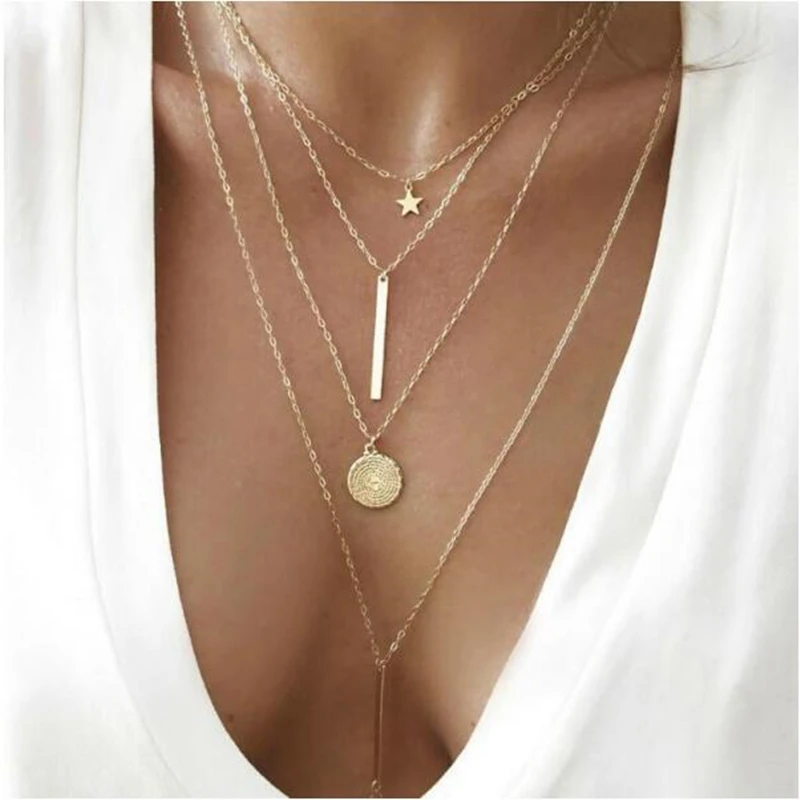 Новинка 2019 хит модные длинные массивные многослойные в богемном стиле