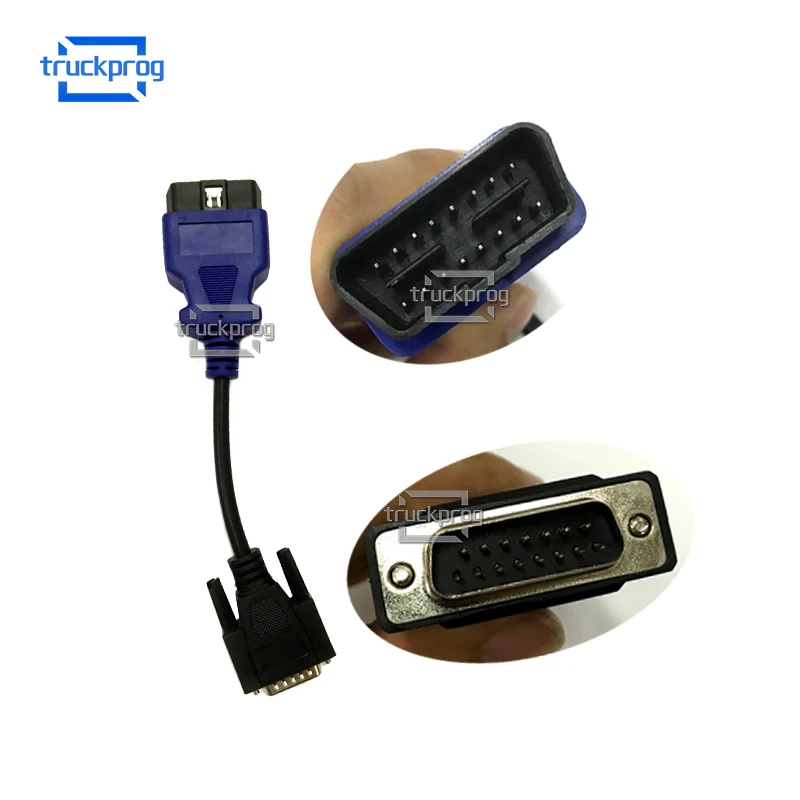 16 контактный кабель TruckProg OBD для диагностики дизельных грузовиков