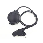 Большой круглый стандарт PTT J для тактической гарнитуры Bowman Z для радиостанций Motorola HT1000 XTS1500 XTS2500 XTS3000 XTS3500