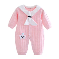 newborn baby clothes 100 cotton sailor collar spring autumn baby rompers infant clothing toddler boys girls jumpsuits with star