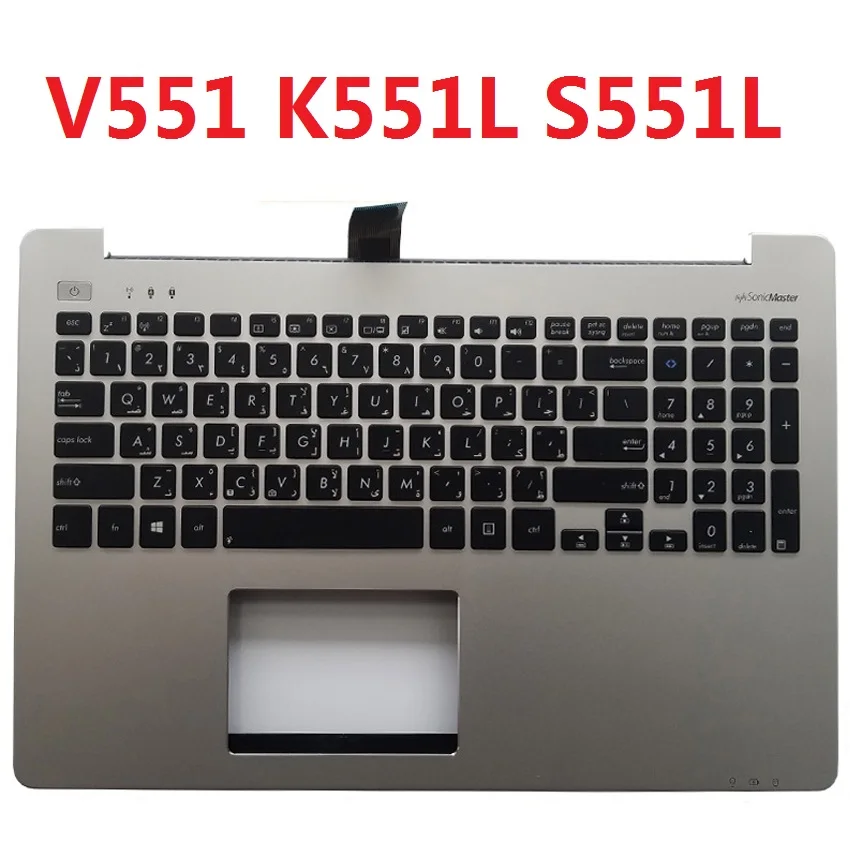 New Original Keyboard Palmrest for ASUS R553L S551LN V551 A551L K551L S551L Genuine Top Case with | Компьютеры и офис
