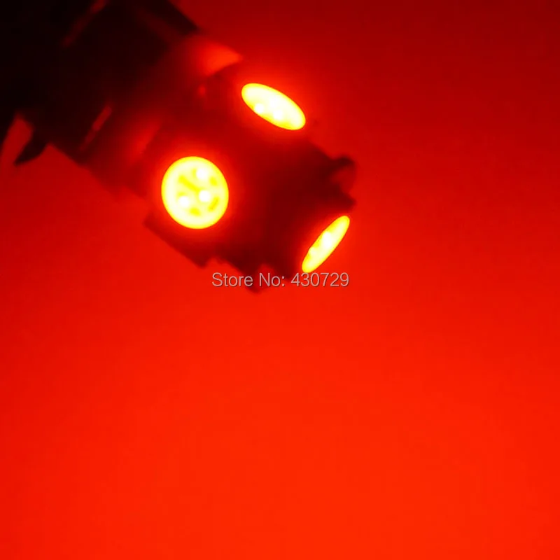 KTSCAR 100 шт./лот оптовая продажа Автомобильные светодиодные лампы T10 W5W 194 5 led SMD 5050