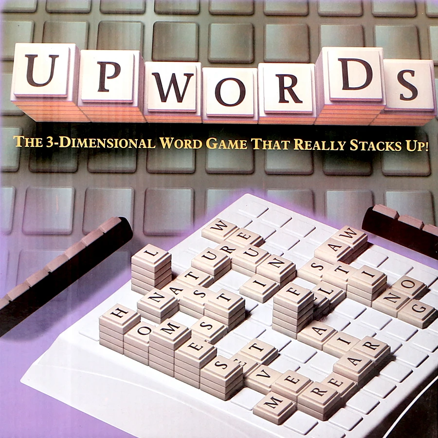 Upwords 3D Scrabble Word Building Классическая образовательная настольная игра кроссворды