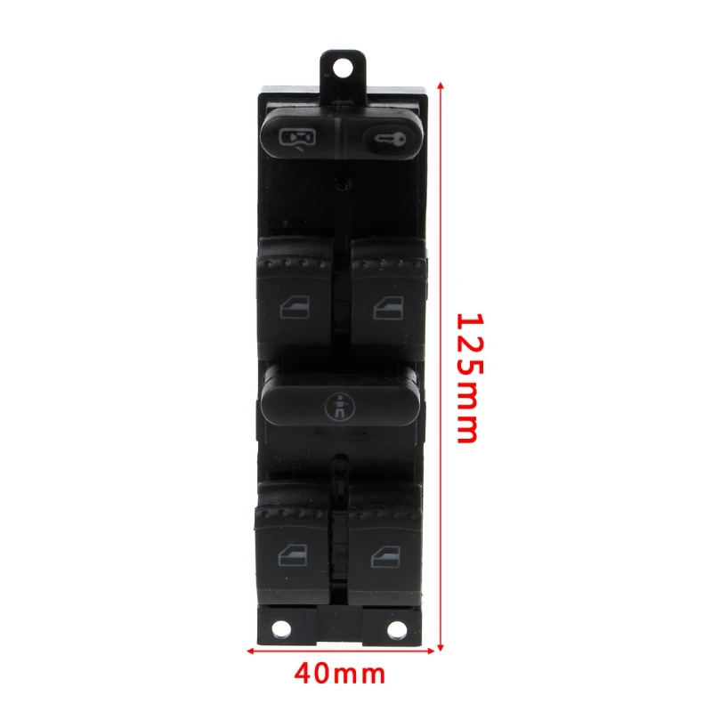 Новый переключатель стеклоподъемника 1J4959857B для VW 99 04 GTI Golf 4 Jetta MK4 BORA BEETLE