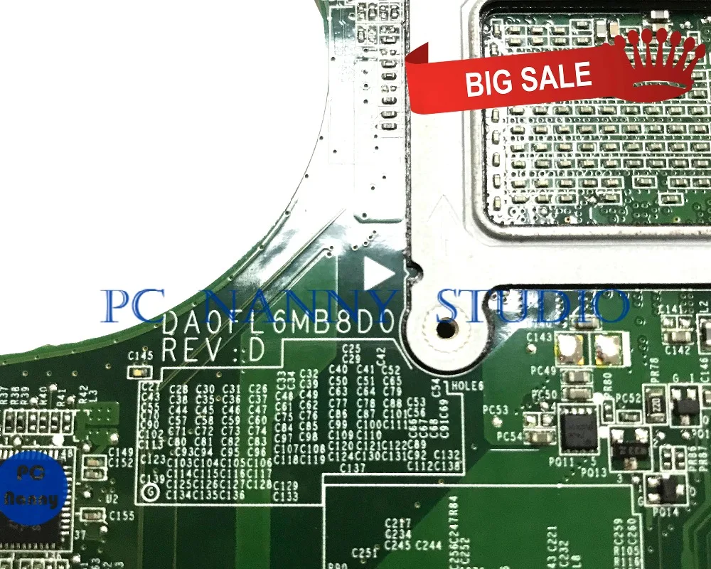 PANANNY для Lenovo E10 E11 материнская плата ноутбука I3 380 CPU на борту FRU 04W0314 DDR3 HM55 DA0FL6MB8D0