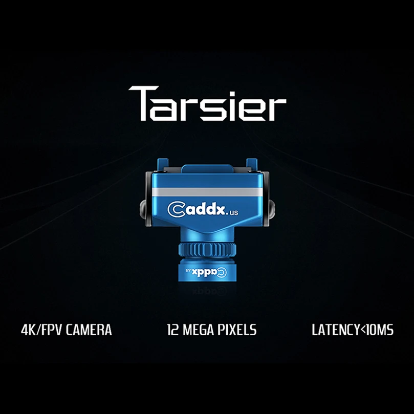 Caddx Tarsier 4K 30fps 1200TVL двойной объектив Супер WDR WiFi Мини FPV камера HD Запись DVR двойной аудио OSD для RC беспилотный самолет
