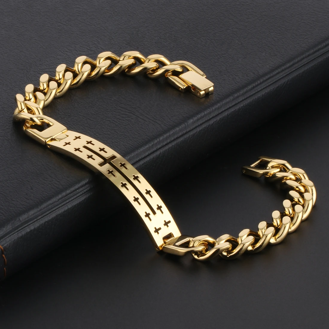 Браслет цепочка мужской из нержавеющей стали 220 мм (8 7 дюйма)|chain bracelet|chain bracelet