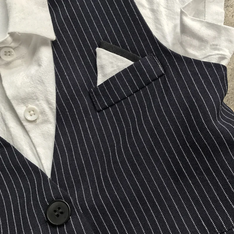 Большой коровы мальчик в полоску 3 шт. Обувь для мальчиков деловые костюмы