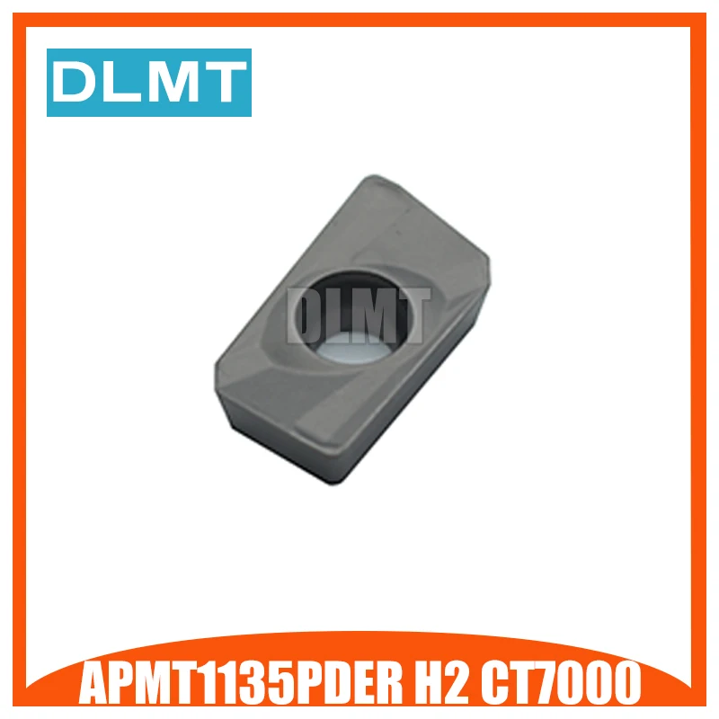 10 шт. APMT1135PDER H2 CT7000 карбидный Фрезерный резак токарный станок с ЧПУ фрезерный