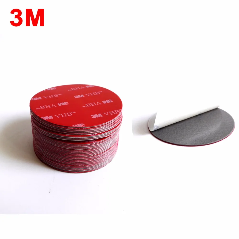 

20 шт. 3M VHB 5608A Dot Dia = 58 мм круглая двухсторонняя акриловая поролоновая лента толщиной 0,8 мм