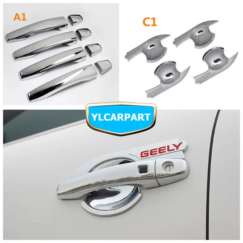 Автомобильная дверная чаша крышка дверной ручки для Geely Emgrand X7 EmgrarandX7 EX7 FC SUV Vision X6