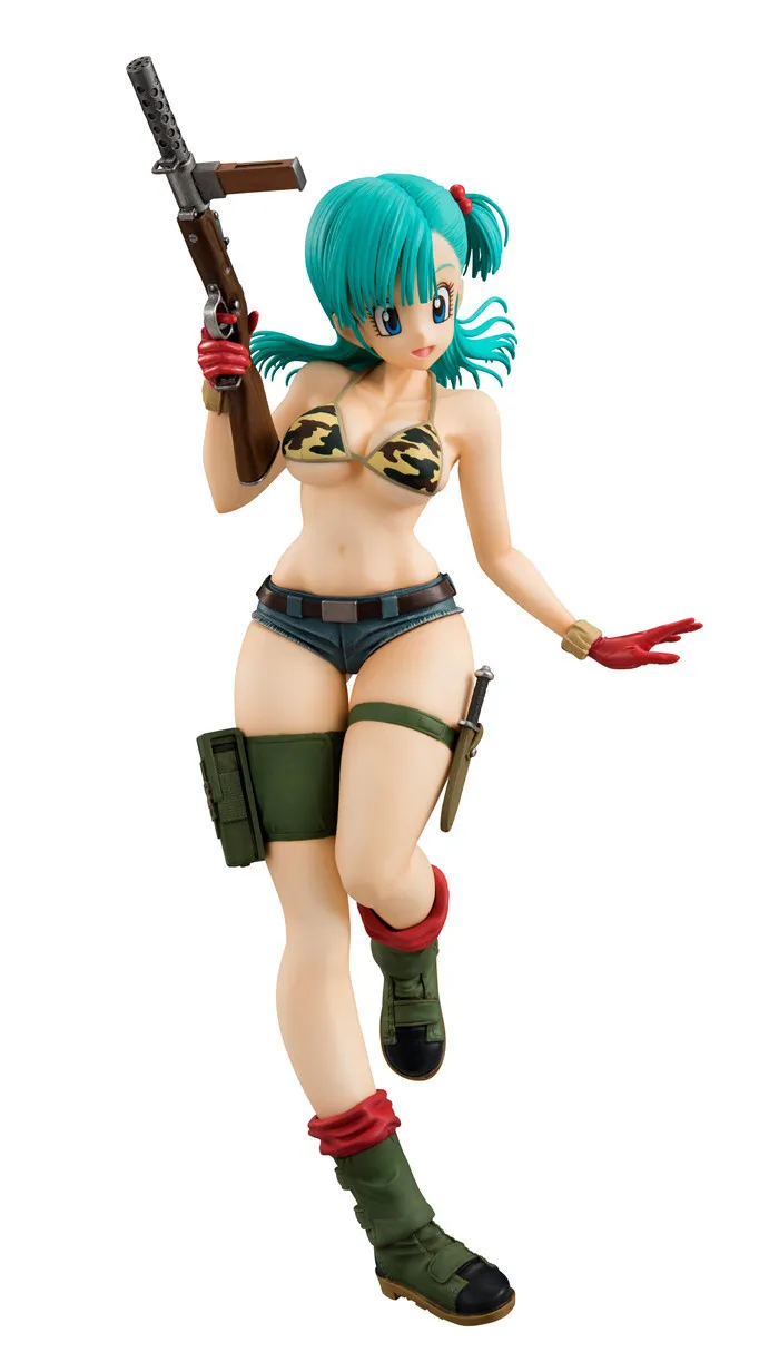 18 см Dragon Ball Z Bulma бикини сексуальные аниме фигурку ПВХ Новая Коллекция Цифры