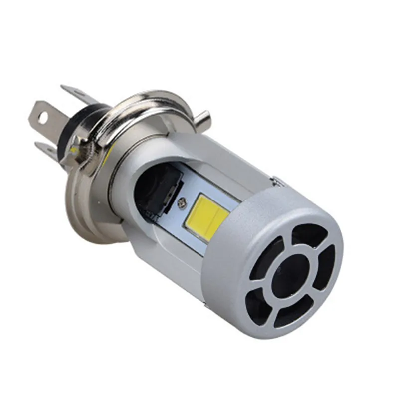 Dreauto Plug and play high power 20W 2000lm H4 motorcycle led light bulb P43t HS1 motor head lamps 6000K white with fan | Автомобили и