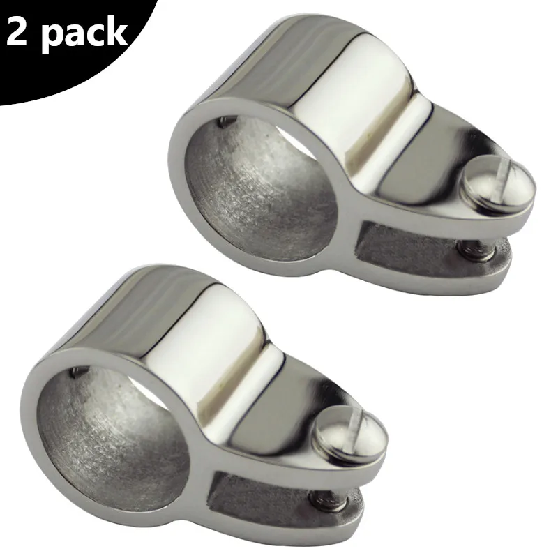 

2 Pcs 22mm 25mm Jaw Slide Marine 316 Stainless Steel Silver Top Jaw Slide Boat Hardware Fitting boating accesorios