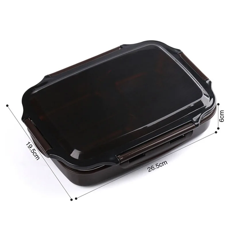 

Three Grid 304 Stainless Steel Lunch Box for Kids Thermal Bento Boxes Creative Design School Picnic Food Container Lunchbox