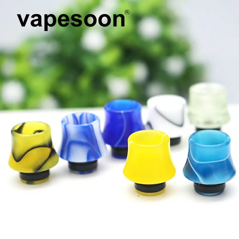 Vapesoon электронная сигарета акрил 510 капельные наконечники красочные рот