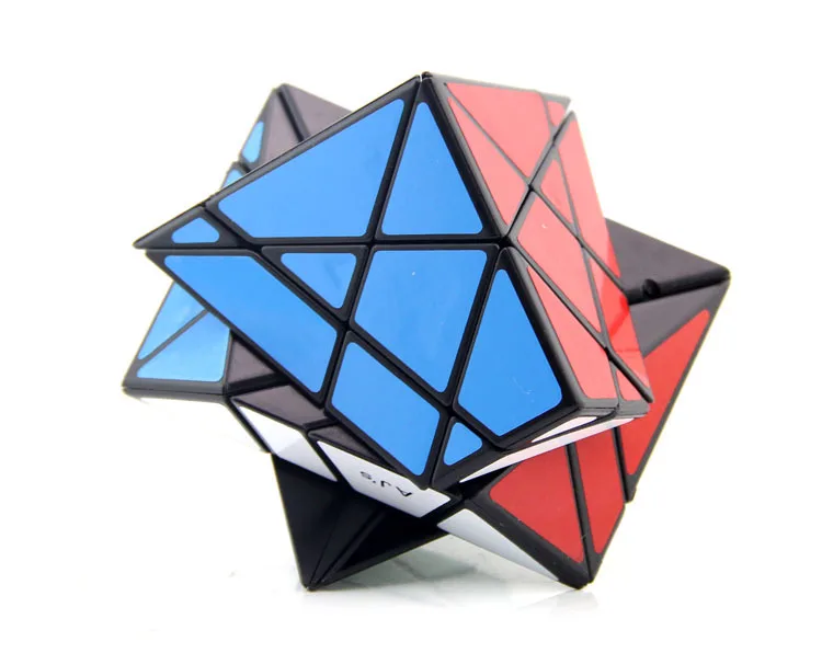 MF8 AJ'S Duo Axis Cube черный/основной кубик головоломка Подарок Идея для X'mas день
