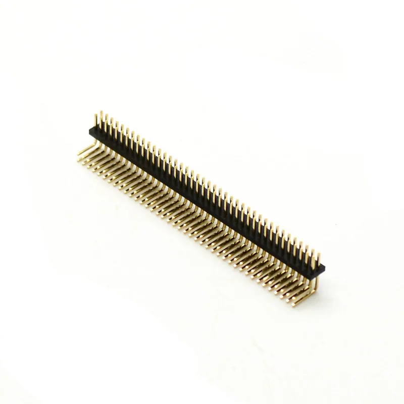 R/A 1.27mm 1.27 Double Row Right angle Male Female Breakaway PCB Board Pin Header socket Connector Pinheader 2*40p 2*50P | Обустройство