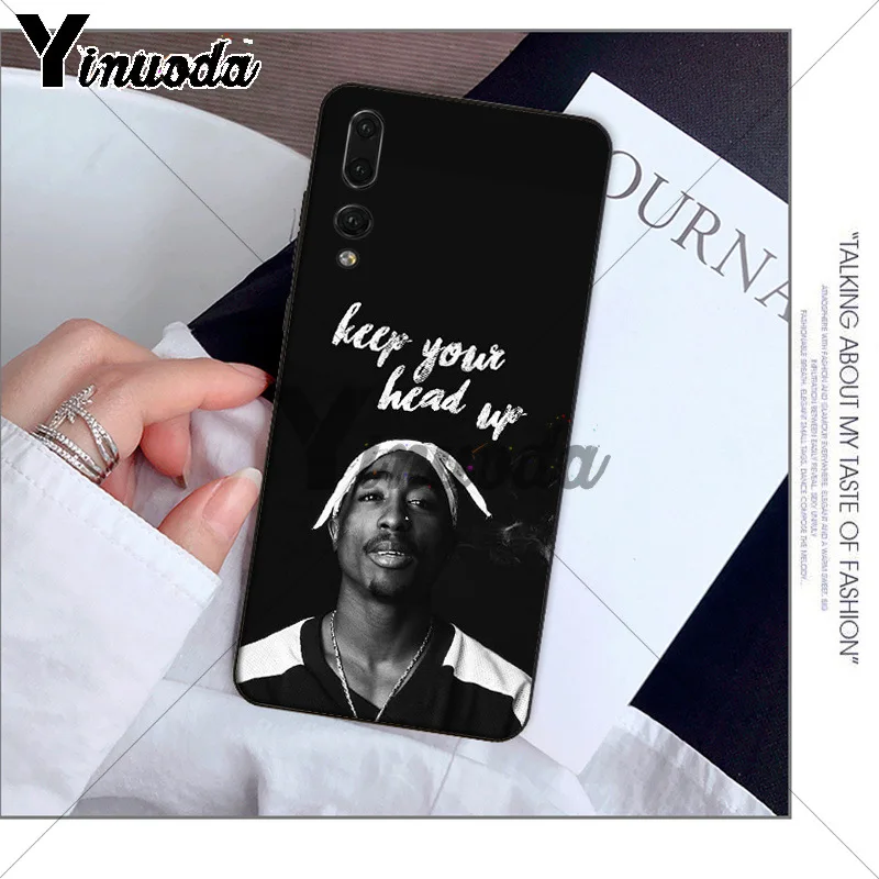 Yinuoda 2Pac Tupac Amaru Shakur чехол для телефона Huawei P10 plus 20 pro P20 lite mate9 10 honor view10 мобильные