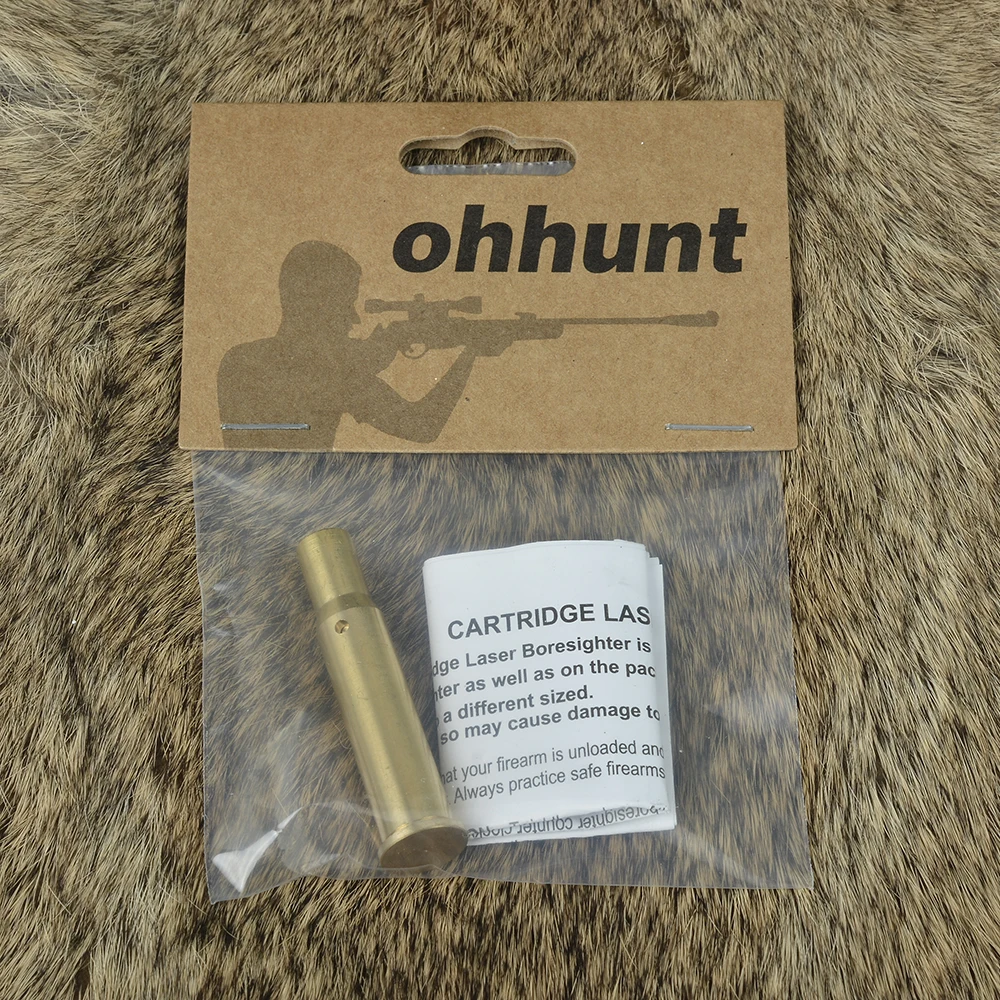 Ohhunt CAL.30 30WIN .25 06 .270 картридж с красным лазером для прицела|laser bore|red laser borered bore sighter |